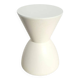 Kartell tabouret / table d’appoint design Prince AHA Philippe Starck blanc