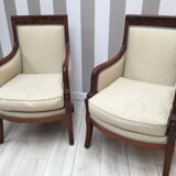 Pair of period shepherdesses restoration