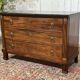 Commode Empire en acajou et dessus marbre XIXème