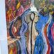 Signed contemporary painting