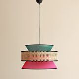 Pink & green macaron light