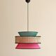 Suspension macaron rose & verte