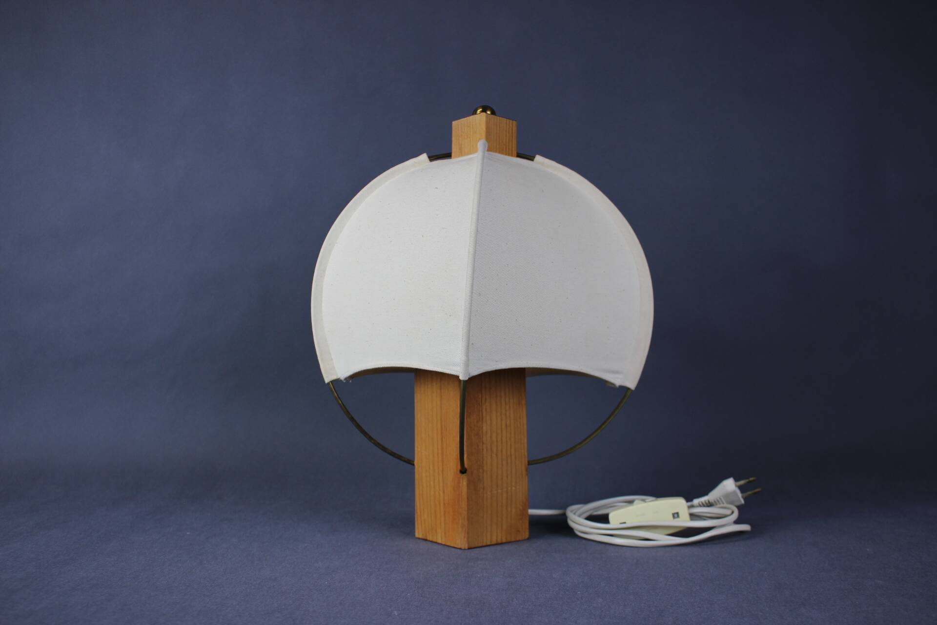 Mid-Century Table Lamp, 1980s