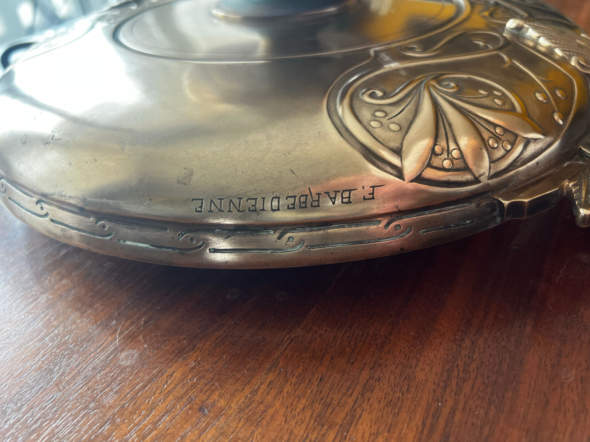 Tazza / coupe en Bronze Ferdinand Barbedienne