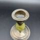 Candlestick in Sterling Silver 835 and onyx Kurz Gottlieb Germany 1920 1930