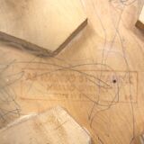 Scandinavian teak stool, NESTO, Sweden, 1960