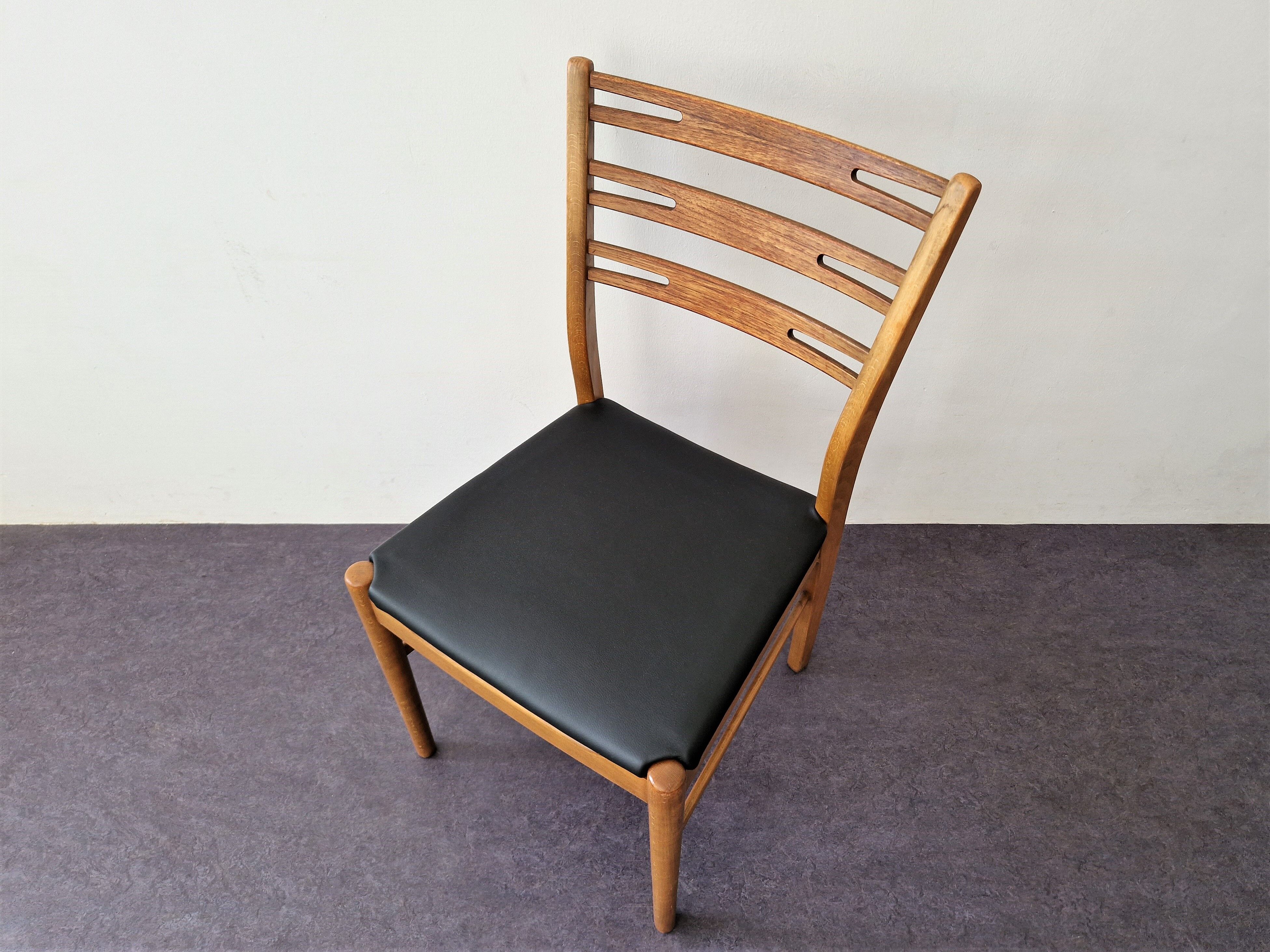 Set of 4 dining chairs in teak for Farstrup Møbler, Denmark 1960's
