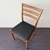 Set of 4 dining chairs in teak for Farstrup Møbler, Denmark 1960's