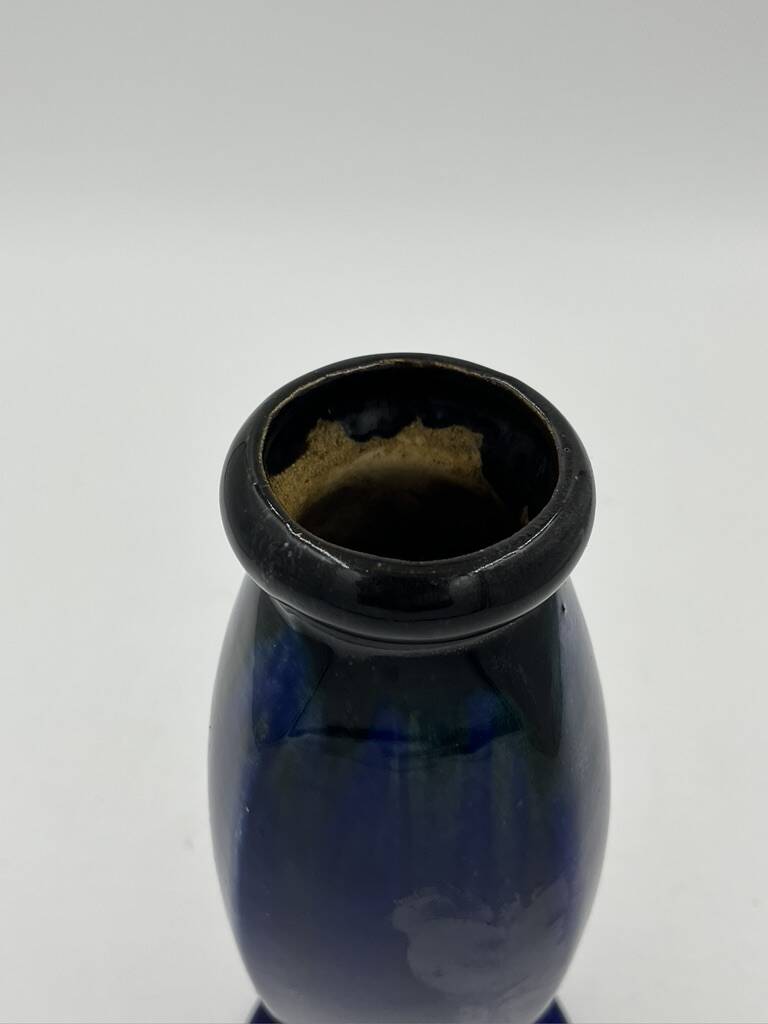 Flemish art nouveau stoneware vase