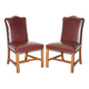 Pair of Spencer House leather office chairs