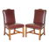 Pair of Spencer House leather office chairs