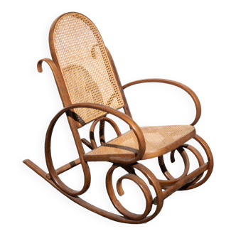 Rocking Chair Cannage Turned wood