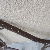 Pair of cast iron bench legs