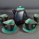 4-cup coffee set and 1980s pourer.