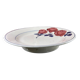 Plate on vintage heel dessert dish Rose Red