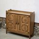 Oak buffet 1970 Guillerme and Chambron for Your House edition Circa