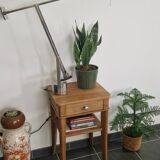 1940s oak side table