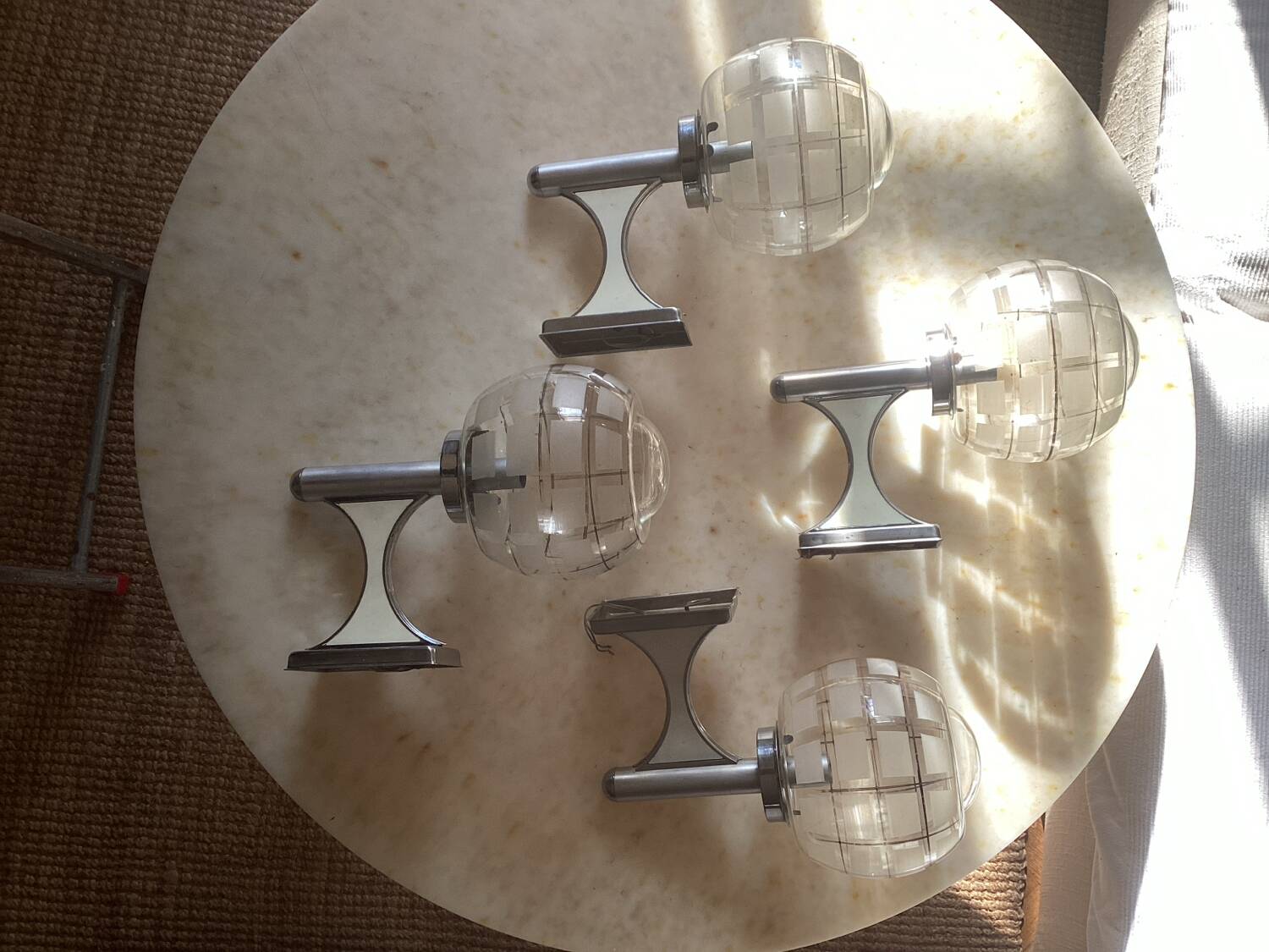 Sciolari wall lights