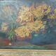Painting, painting, oil on cardboard bouquet of flowers