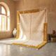 Handwoven natural wool rug, traditional craftsmanship, 150/250 cm.