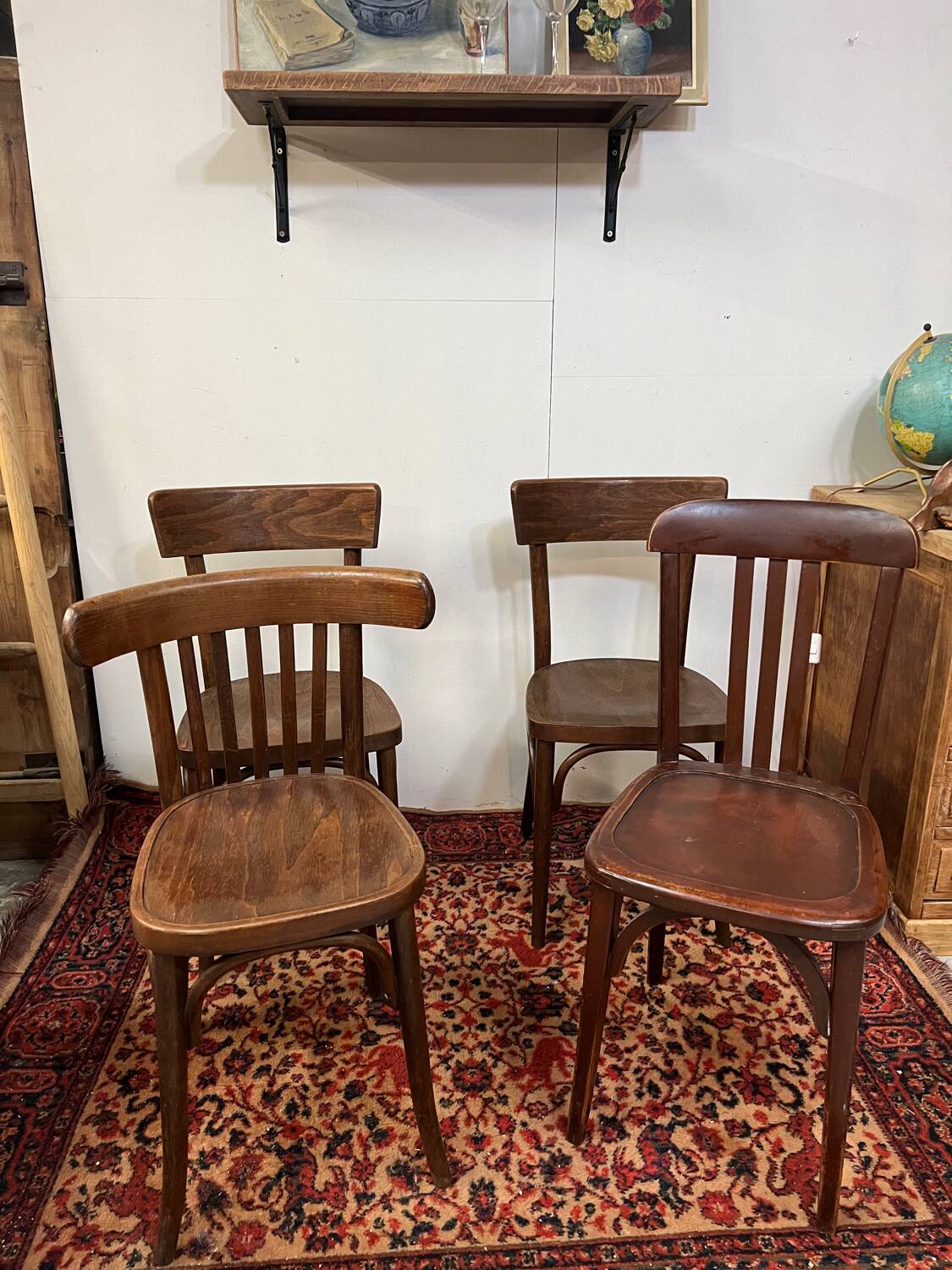 Old bistro chairs