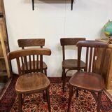 Old bistro chairs