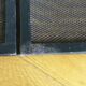 Fire screen chimney grille