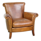 Fauteuil en cuir de mouton