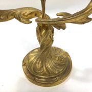 Pair of candelabra bronze rocaille