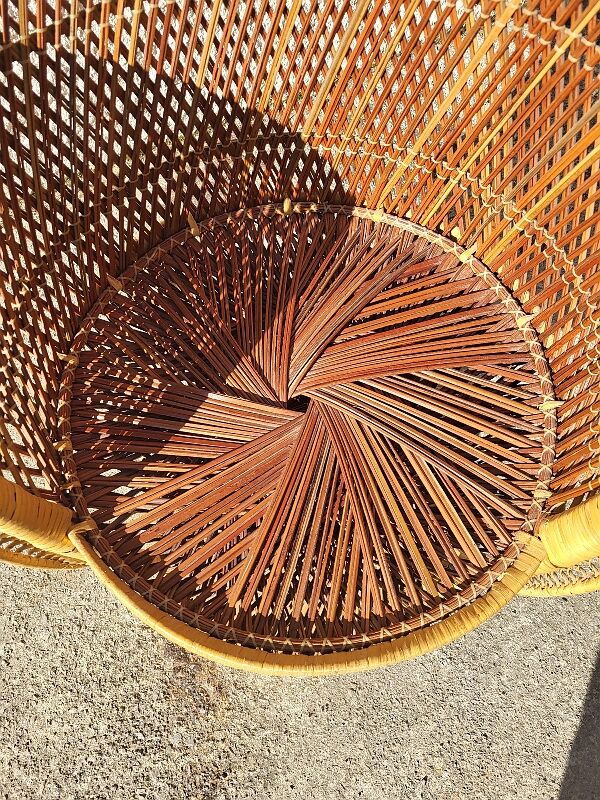 Fauteuil emmanuelle en rotin