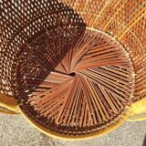 Emmanuelle rattan armchair
