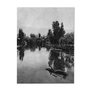 Pirogue au Cachemire