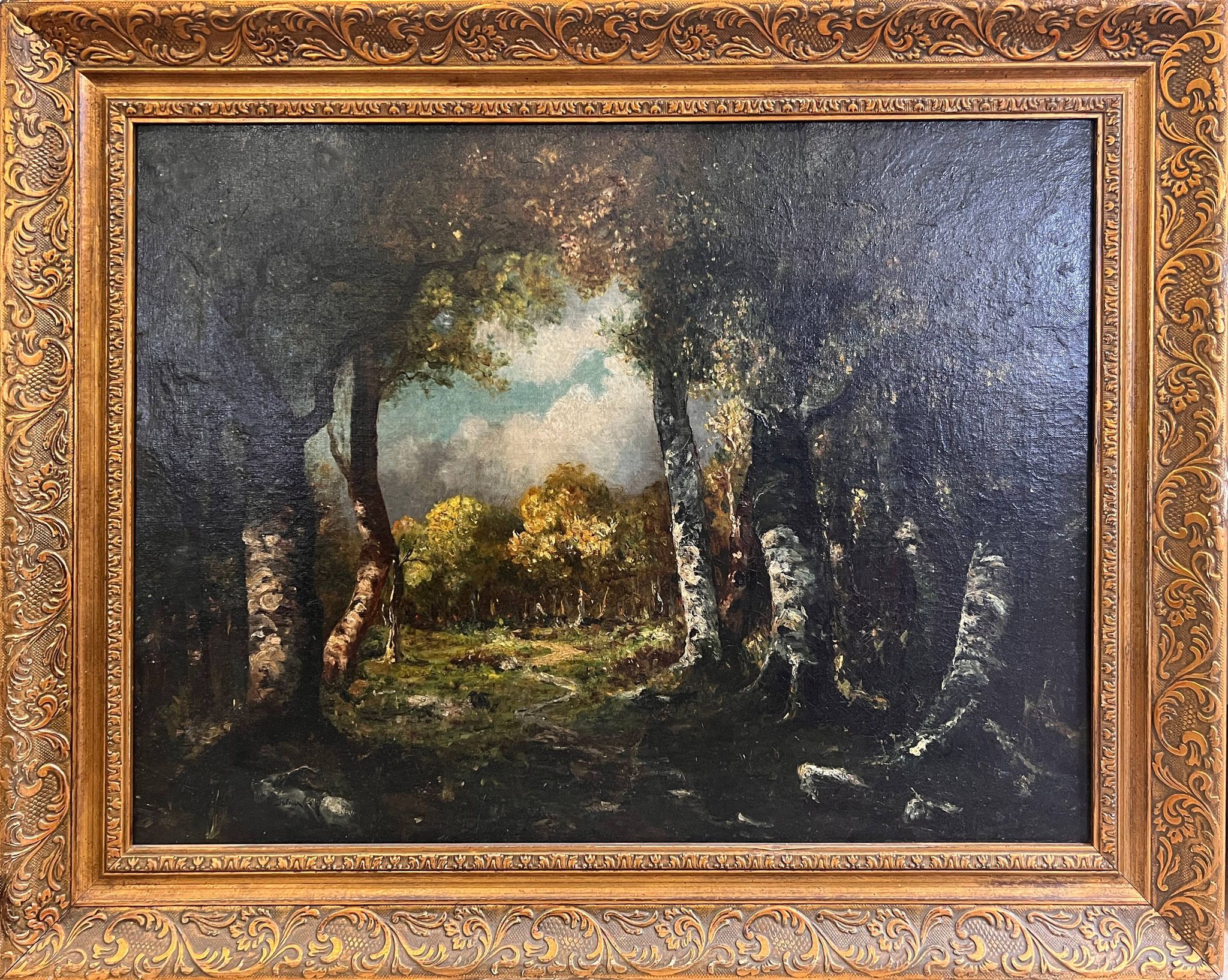 Oil on canvas - Alexandre Defaux