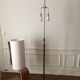 Monix floor lamp, height adjustable in chrome and wood - Paris 1960