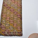 Anatolian Floral Vintage Kilim Runner sku 3397