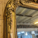 Louis Philippe mirror with a mercury pediment