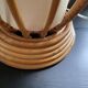 Lampe en rotin et bambou de Louis Sognot 1960
