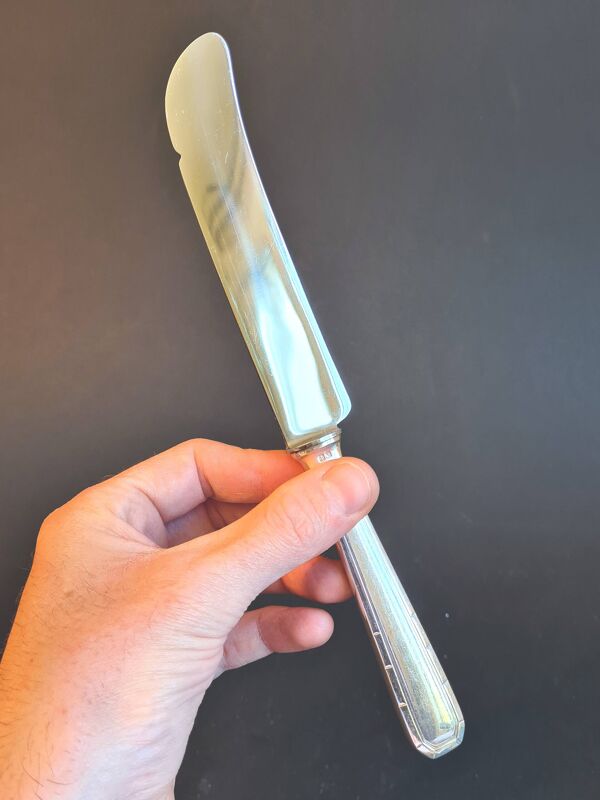 Lot de 4 couverts de service Christofle ''Tosca