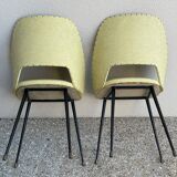 Pair of Achille Decomère chairs