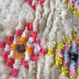 Colorful Moroccan carpet 131 x 96 cm