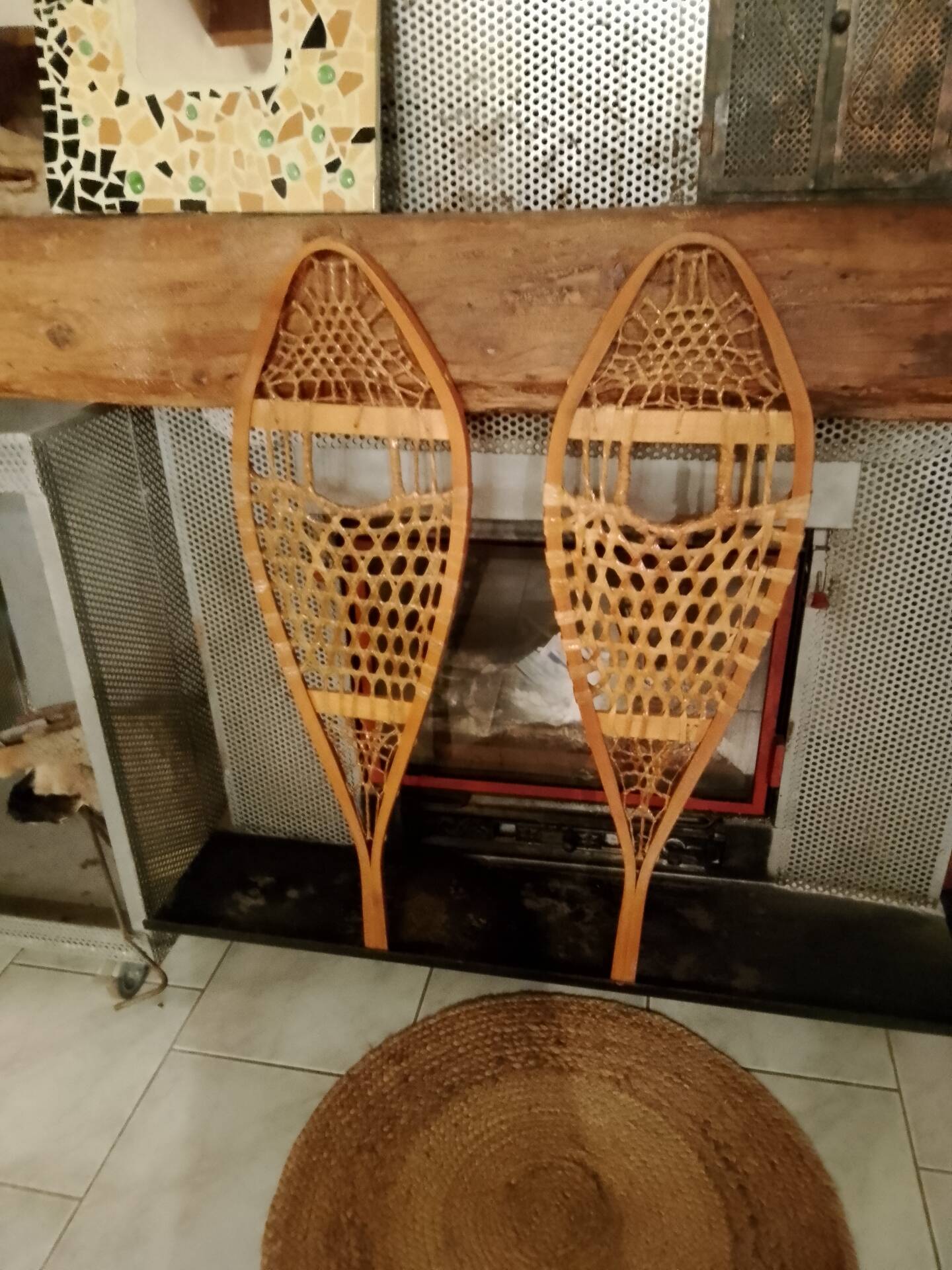 Vintage Canadian snowshoes