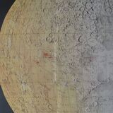 Belle affiche de la Lune de 1969