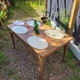 Table de ferme avec rallonge