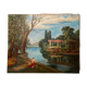 Tableau ancien, paysage, signé, début XX siècle