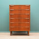 Chest of drawers teak, danish design, 60's, producer: trekanten-hestbæk a/s