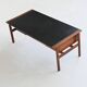 Arne Vodder desk in rosewood and leather Sibast Denmark 1960