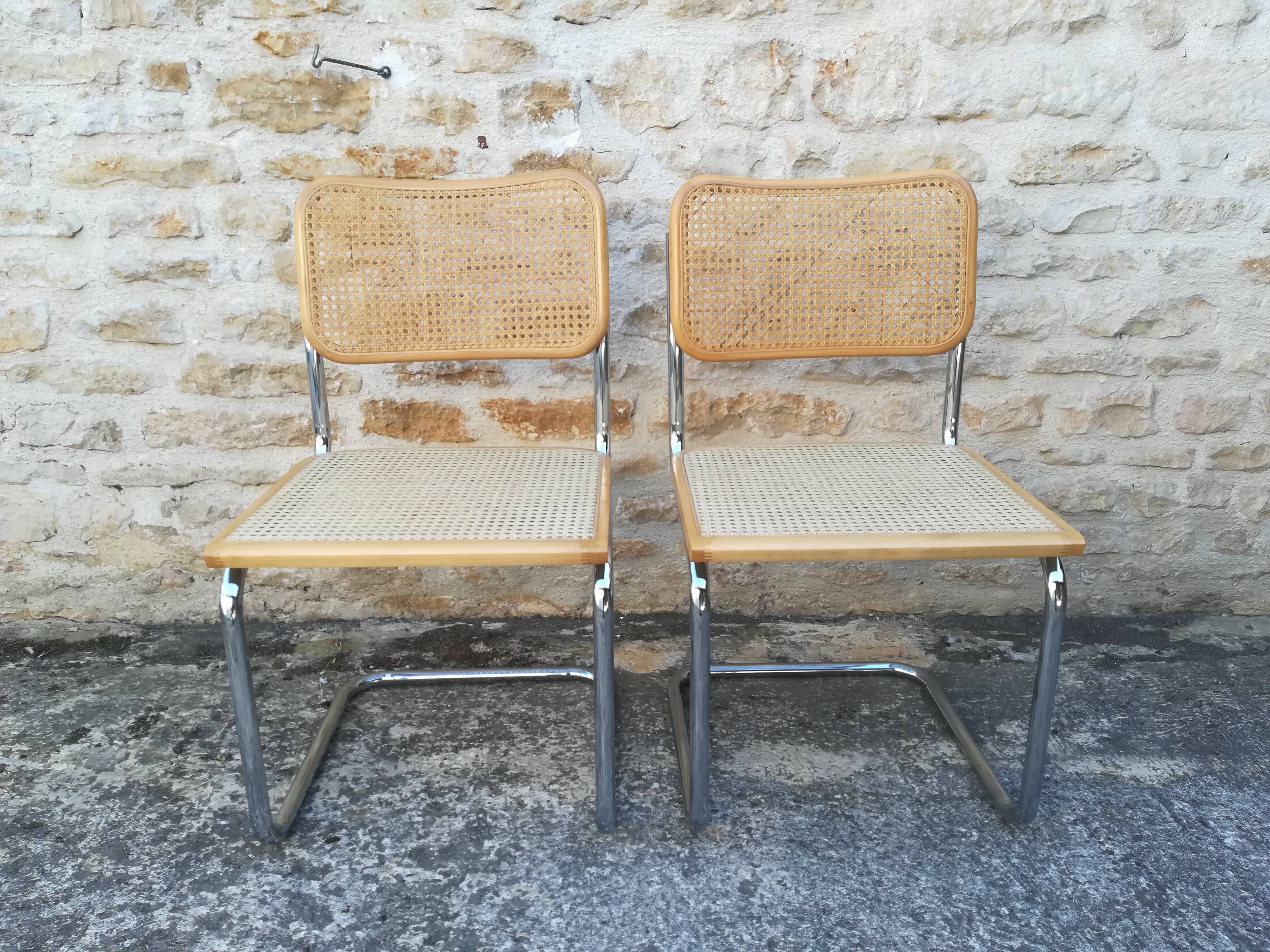 Chairs by Marcel Breuer