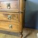 Louis XVI period commode in light walnut.