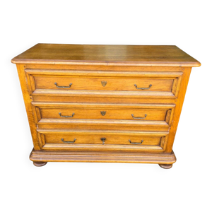 Commode ancienne chêne - style louis