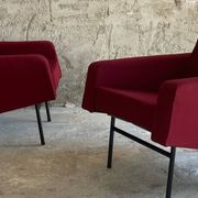 Paire de fauteuils  Airborne, Pierre Guariche 1950